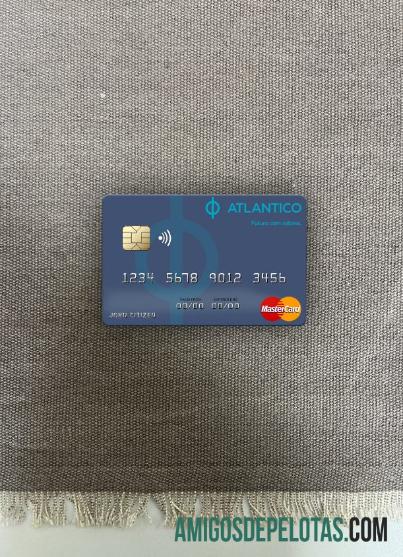 Namíbia Banco Atlantico Mastercard Photolook Frente modelo